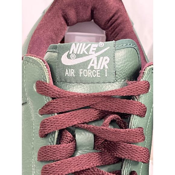Nike Air Force 1 Low Retro Hong Kong 845053-300 Green Leather White Men’s 10.5 - Picture 10 of 13